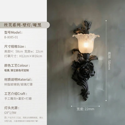 [a1 model] matte black lampshade model + free full-spectrum three-color light source