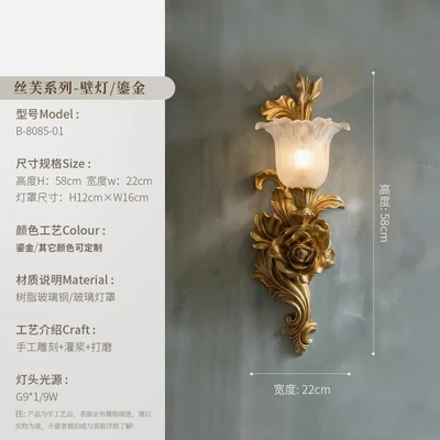 [a1 model] gilt lampshade model + free full-spectrum three-color light source