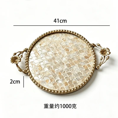 Three-dimensional flower handle-fish scale (weight 1000 grams)