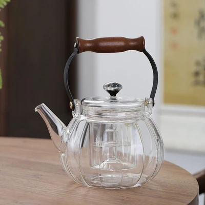 Starry sky pumpkin lift pot transparent