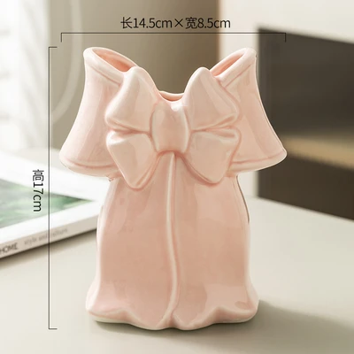 Pink ● Countertop bow vase