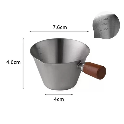 Round handle extraction cup (silver)