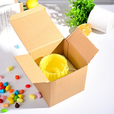 (pearl cotton outer box packaging) yellow