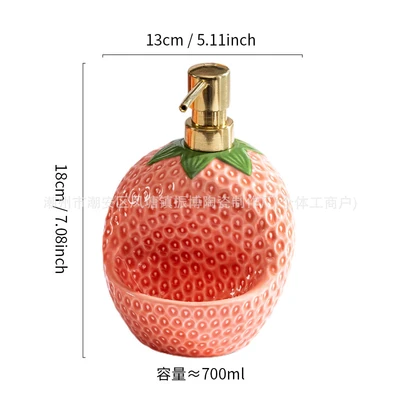 Pink lotion bottle