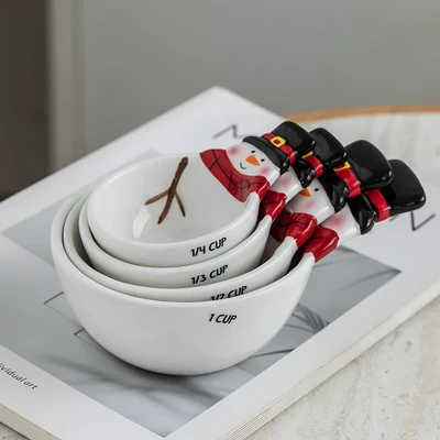 Christmas Snowman Baking Measuring Spoon