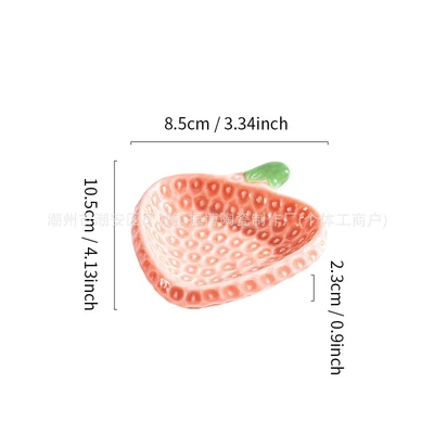 Pink 4inch small plates