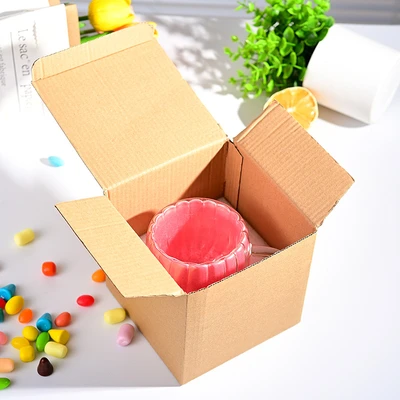 (pearl cotton outer box packaging) pink