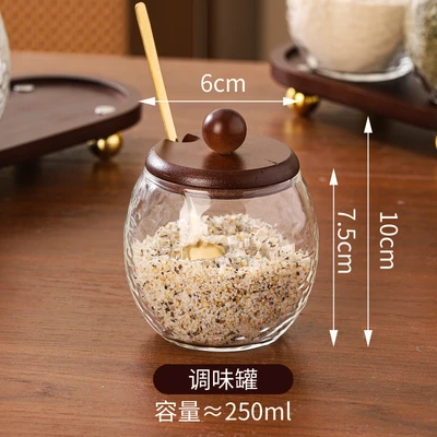 Single seasoning jar + spoon