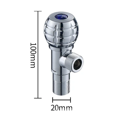 M 201 electroplated angle valve copper core copper rod big treasure age ball wheel