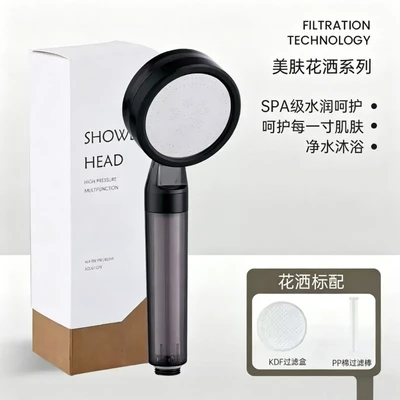 【sa-01】 18088 transparent gray shower head