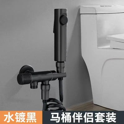 D3 ---- Water Plated Black Horse Barrel Companion Set