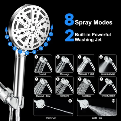 【sa-239】024 silver hand spray + filter