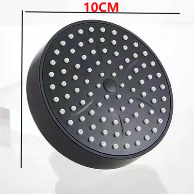 G-diameter 10CM4 inch black round top spray