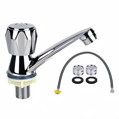 Alloy 96 basin + hose + 2 mesh nozzles, copper core abs handwheel