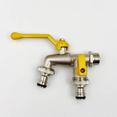 【lt-16】with two washing machine nozzles [yellow] [iron handle]]