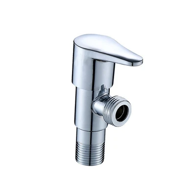 G 201 electroplated angle valve copper core copper rod water drop dial foreign trade European regulations 3/8