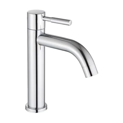 Electroplated stainless steel curved mouth single cooling