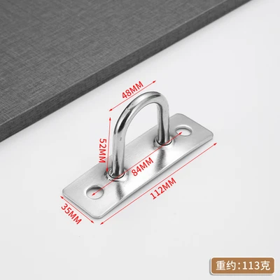 Stainless steel square premium (400 pieces/case) - wholesale only, not sold separately