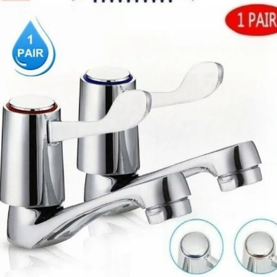 A4 model - alloy 96 basin, copper core, cross-border exclusive alloy handle, two packs of red and blue halves