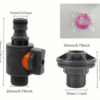 【lt-12】20mm 1/2 straight valve