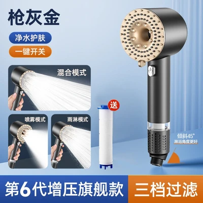 【sa-17】gunmetal gray gold - filtering beauty skin【special boost】●Three levels of water discharge