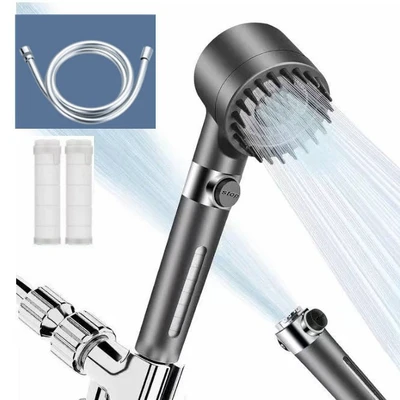 【sa-44】snowflake grey + 2 refills + silver american standard + 1.5 silver pvc