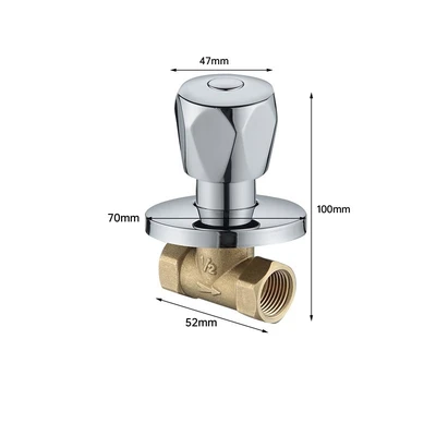 Af-011 four-point new diamond wheel concealed valve