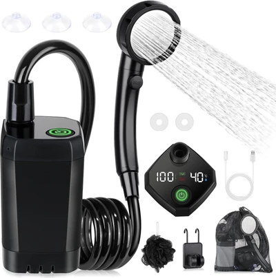 【hw-03-6】full screen 6000mah black with bath flower