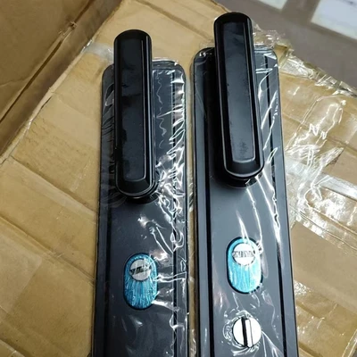 Gray [handle] new 07 double tension spring (dark gray) door thickness 9cm
