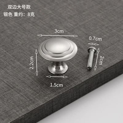 Bilateral medium silver (with screws) = 150 pcs/box 3000 pcs/piece
