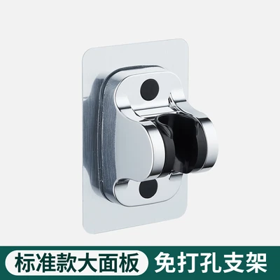 【zj-04】classic electroplated adhesive mount - no drilling required