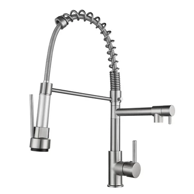 Brushed dual function [solid stainless steel]