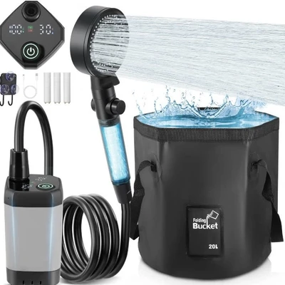 【hw-02-1】full screen 6000ma gray + p17 filter hand sprayer + bucket + gun + 3 filters