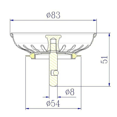 Diameter 83mm