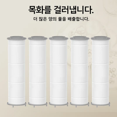 [sa-09] japanese turbine shower filter element [pp model] [pack of five]
