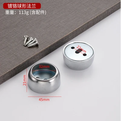 32# iron chrome-plated bag with screws (720/piece)