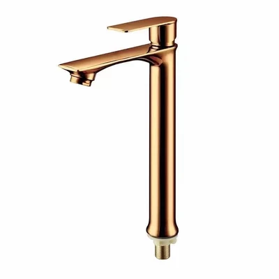 Rose gold large flat heightened single cooling
