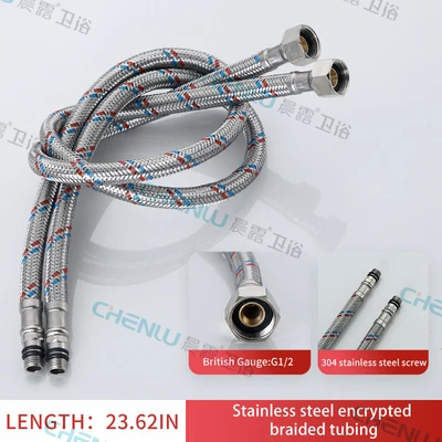 General in China -2 pieces of 60cm [304 steel cap] of 1/2 304 steel wire pipe in section c