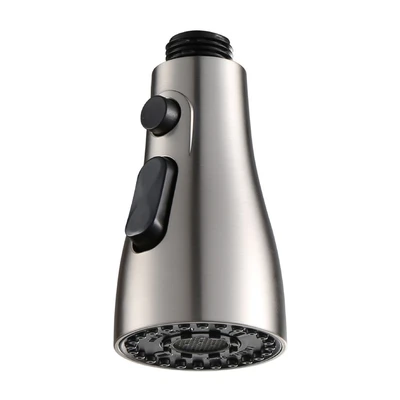 Double knife water puller-brushed