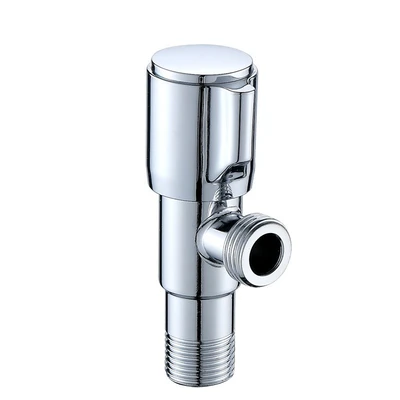 D 201 electroplated angle valve copper core copper rod one wheel