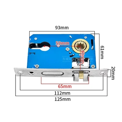 Small 50 stainless steel split lock body