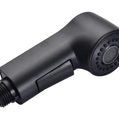 Pull-out pipe head-black