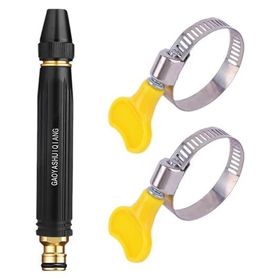 Opp bag [metal] black diamond pacifier water gun + 2 buckles