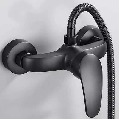 Sub-black copper concealed shower single faucet