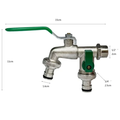【lt-03-1】with two washing machine nozzles [green]