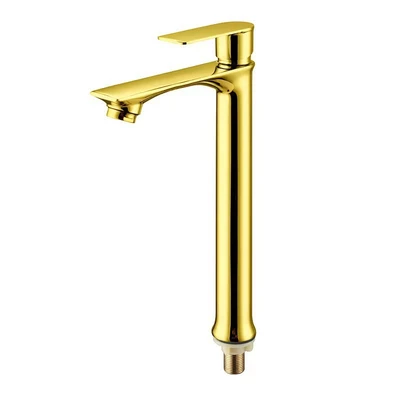 Golden large flat heightened single cooling