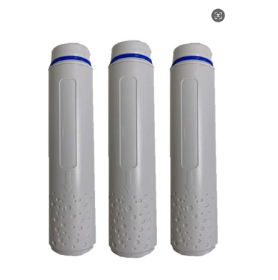【sa-09】japanese turbine shower filter element [abs opaque model] contains calcium sulfite balls [3 pack]