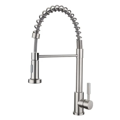 Brushed single function [solid stainless steel]
