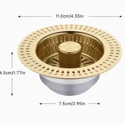 D4 model---[us standard professional model] large filter--stainless steel shell + large steel basket [packed in carton]