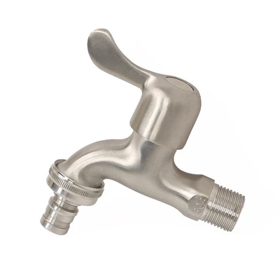 Authentic 304 stainless steel [six-point water outlet] copper core precision cast handle